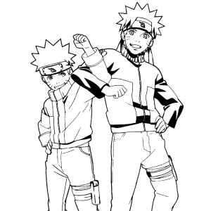Dupla Dinâmica: Naruto e Sua Evolução