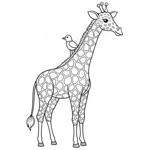A Elegância da Girafa Real