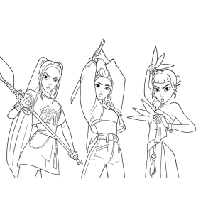 Empoderamento das Guerreiras do K-Pop