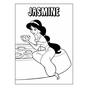 Encantadora Jasmine no Jardim