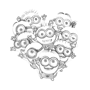 Encantadora Reunião de Minions