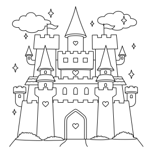 Enchanted Castle Coloring Adventure