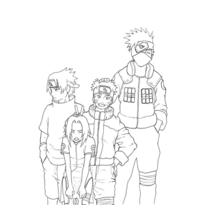 Equipe 7 Pronta para Colorir