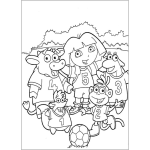 A Equipe de Futebol de Dora Aventura