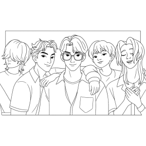 Estrelas do K-Pop em Ação
