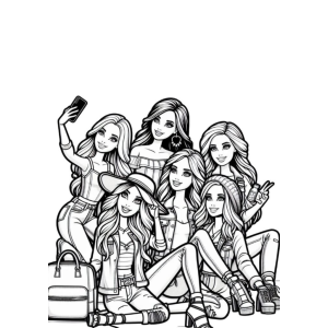 Explorando o Mundo com Barbie e suas Amigas