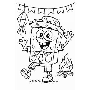 Festa Junina com Bob Esponja