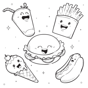 Festa Kawaii dos Lanches Sorridentes