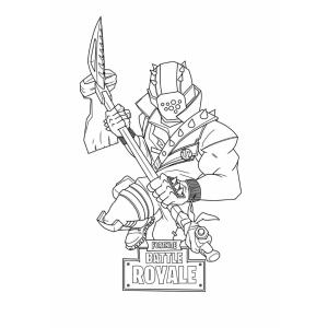 O Corajoso Guerreiro de Fortnite