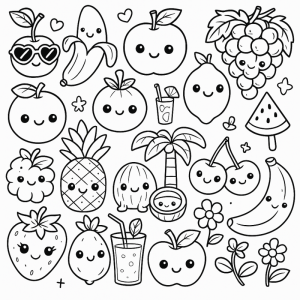 Frutas Encantadas e Divertidas