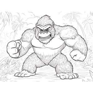 A Fúria de King Kong nas Selvas Misteriosas