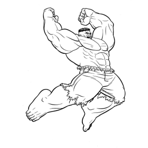 A Fúria Incrível: Colorindo o Hulk em Ação
