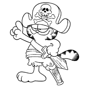 Garfield, o Pirata Aventureiro