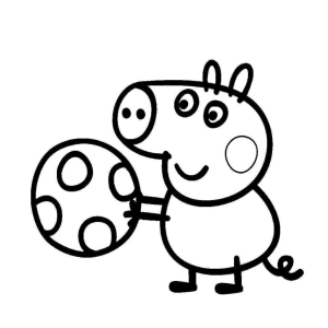 George Pig e a Bola Divertida