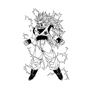 Goku em Ascensão Super Saiyajin