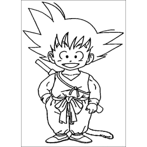 Goku Criança em Aventuras