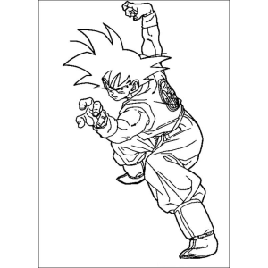 Goku em Ação: Energia e Poder