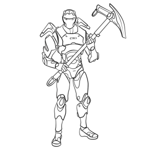 O Guerreiro Robótico de Fortnite