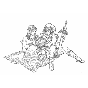 Harmonias de Hyrule: Zelda e Link