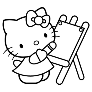 Hello Kitty: Artista em Ação