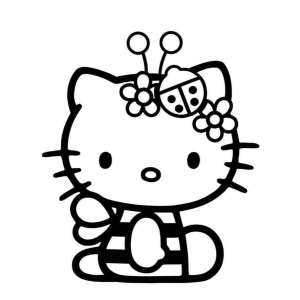 Hello Kitty Fantasia de Joaninha