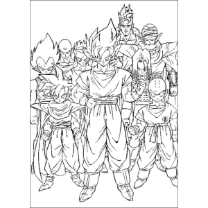 Heróis de Dragon Ball Z Unidos