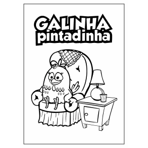 Hora da Cor na Poltrona com a Galinha Pintadinha