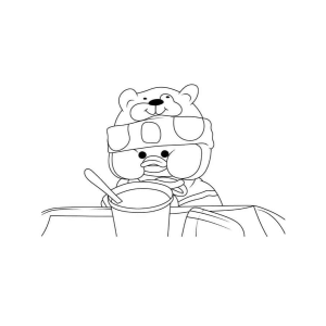Hora do Lanche com o Patinho Fofo