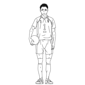 Imponência em Quadra: Capitão de Haikyuu