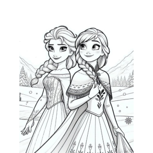 Irmãs de Arendelle em Aventura Congelante