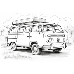 A Kombi Clássica em Sua Aventura
