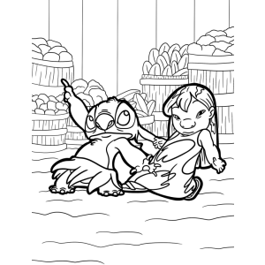 Lilo e Stitch na Aventura do Mercado