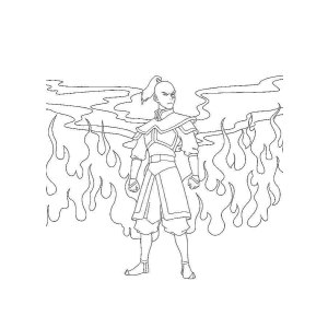 Maestria de Fogo com Zuko