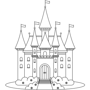 Magical Castle Coloring Adventure