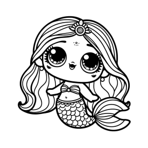 Mergulhando nas Cores com a Sereia LOL Surprise