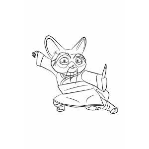 Mestre Shifu em Ação