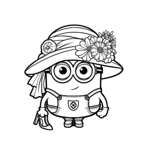Minion Fashionista em Ação