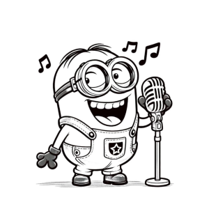 Minion Rock Star