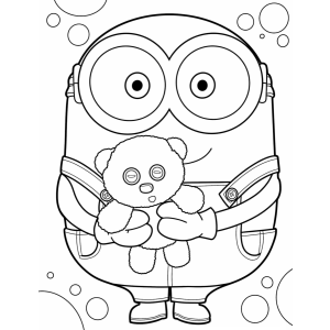 Minion com Ursinho Fofinho