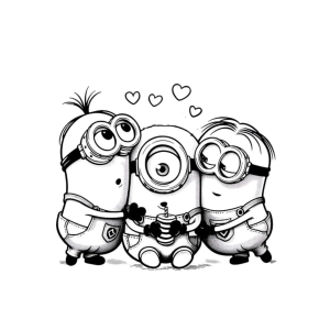 Minions Unidos em Amizade