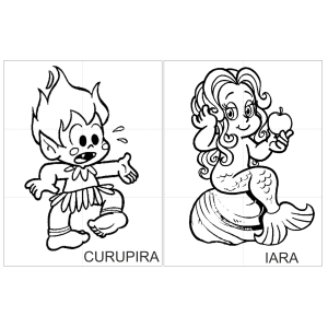 Mistérios da Floresta: Iara e Curupira