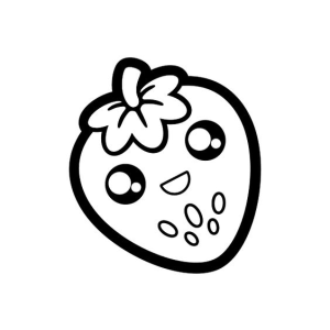 Moranguito Kawaii Encantador