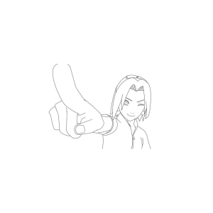Naruto's Sakura in Action