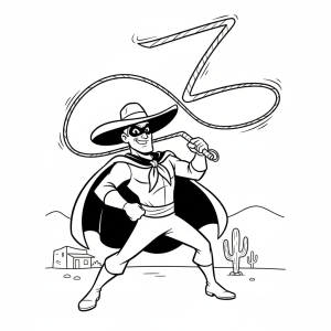 O Bravo Zorro em Ação!