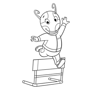 O Desafio de Hurdles de Pablo, o Backyardigan