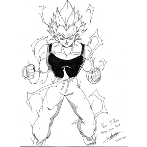 O Poder de Vegeta em Ascensão