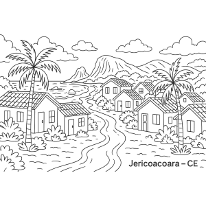 Paisagem Encantadora de Jericoacoara
