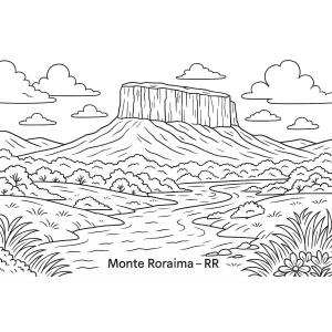 Paisagem Encantadora do Monte Roraima
