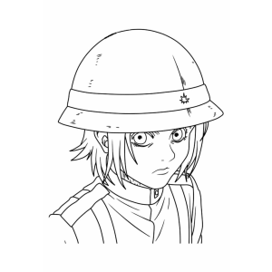 Personagem de Anime Pronto para Ação