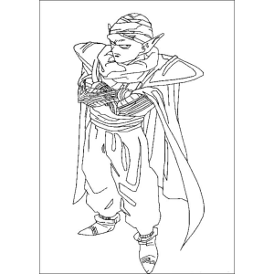 Piccolo, o Guardião Namekuseijin Pronto para a Batalha